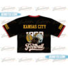 90s Style Kansas City Croptop Mesh Football, Kansas City Game Day Croptop Mesh Football (1)