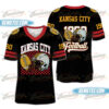 90s Style Kansas City Football Jersey, Kansas City Game Day Football Jersey (1)