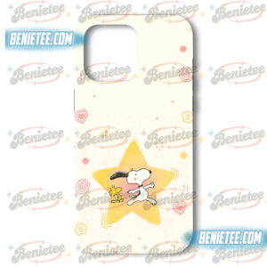 Snoopy Stars Adventure Accessories Case Phone, Cute Cartoon Characters on a Starry Background Tough Phone Cover