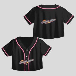 Benson Boone Mr Electric Blue Crop Top Baseball Jerseys Custom Color
