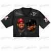 Chris Brown Stadium World Tour Croptop Mesh Football, Concert 2025 Breezy Bowl XX Croptop Mesh Football