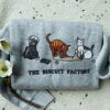 Embroidered Funny Halloween CNA Nurse Sweatshirt, Goose Nurse Shirt,