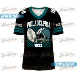 Philadelphia Football Jersey, Retro Philadelphia Game Day Football Jersey
