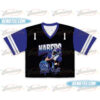 Malik Nabers Night Night Crotop Mesh Football, New York Football Throwback Crotop Mesh Football
