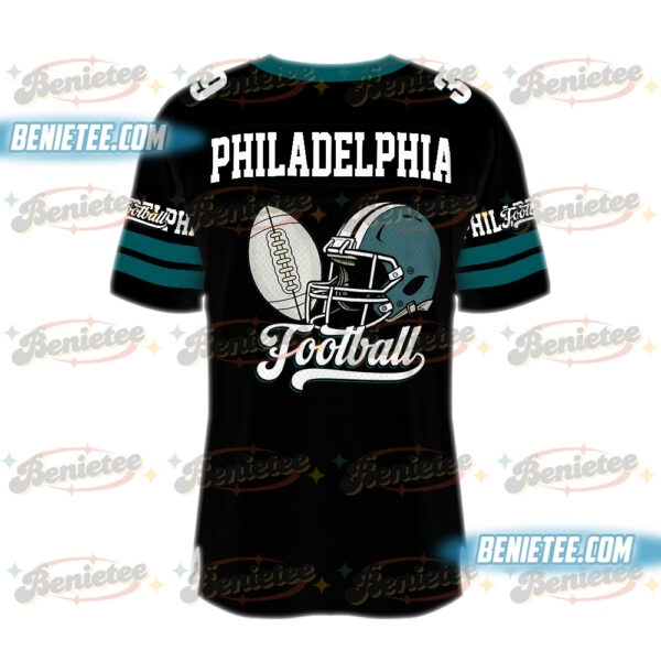 Philadelphia Football Jersey, Retro Philadelphia Game Day Football Jersey