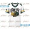 Green Bay Football Jersey, Retro Green Bay Game Day Football Jersey