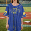Los Angeles Baseball Jersey, Football Game Day Baseball Jersey