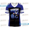 Malik Nabers Night Night Football Shirt, New York Football Throwback Football Shirt