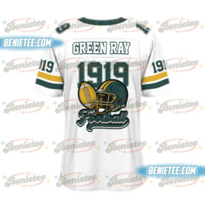 Green Bay Football Jersey, Retro Green Bay Game Day Football Jersey