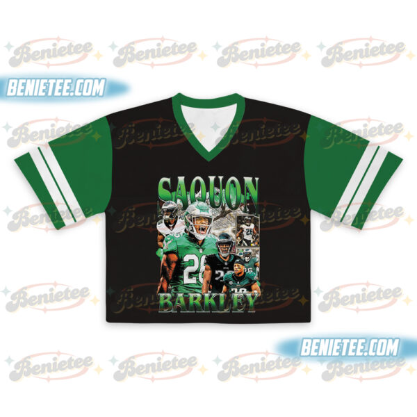 Saquon Barkley Football Jersey, Game Day Philadelphia Football Jersey