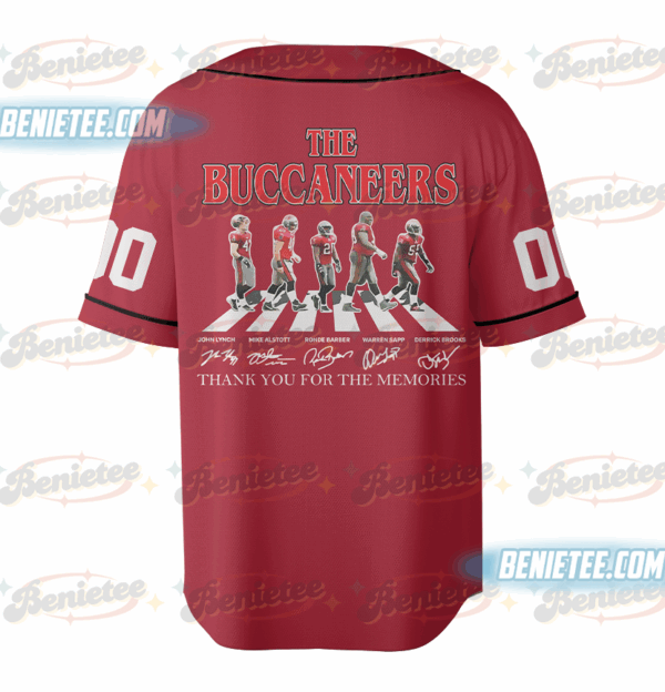 Tampa Bay Buccaneers Baseball Jersey, Game Day Baseball Jersey