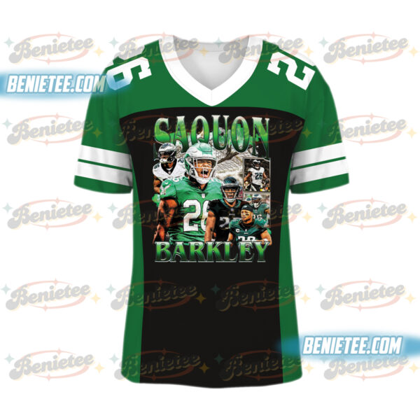 Saquon Barkley Football Jersey, Game Day Philadelphia Football Jersey