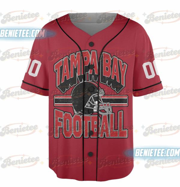 Tampa Bay Buccaneers Baseball Jersey, Game Day Baseball Jersey