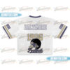 Baltimore Croptop Mesh Football, Retro Baltimore Game Day Croptop Mesh Football