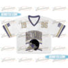Baltimore Croptop Mesh Football, Retro Baltimore Game Day Croptop Mesh Football