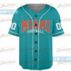 Miami Dolphins Team Baseball Jersey, Game Day Baseball Jersey