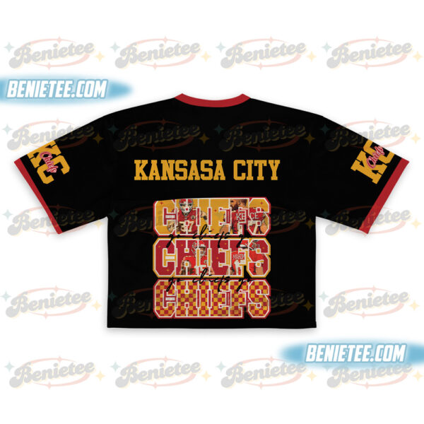 Chiefs Football Kansas City Gameday Apparel Croptop Mesh Football