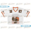 Cincinnati Croptop Mesh Football, 90s Cincinnati Game Day Croptop Mesh Football