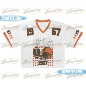 Cincinnati Croptop Mesh Football, 90s Cincinnati Game Day Croptop Mesh Football