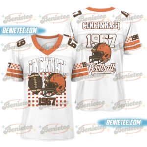 Cincinnati Football Jersey, 90s Cincinnati Game Day Football Jersey