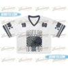 Dallas Croptop Mesh Football, Dallas Game Day Croptop Mesh Football