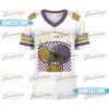 Minnesota Football Jersey, Retro Sports Game Day Football Jersey