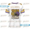 Minnesota Football Jersey, Retro Sports Game Day Football Jersey