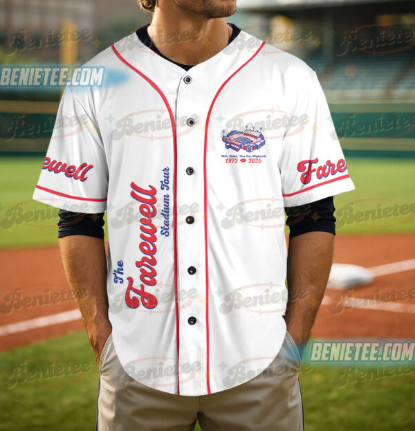 The Farewell Stadium Tour 2025 Season Baseball Jersey