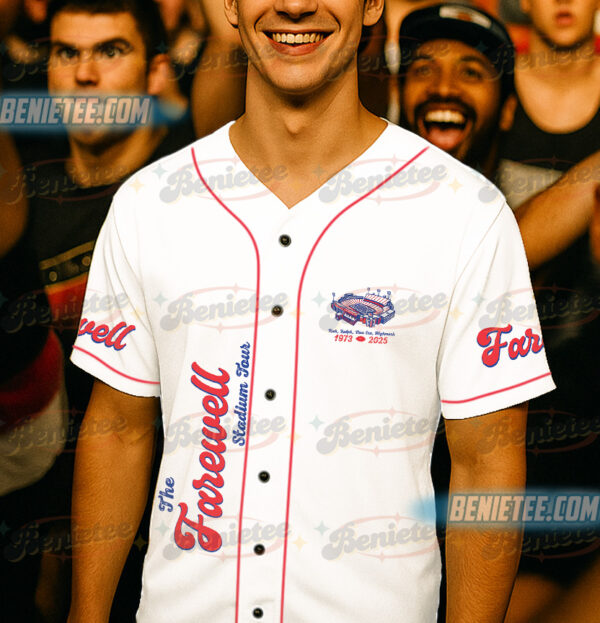 The Farewell Stadium Tour 2025 Season Baseball Jersey