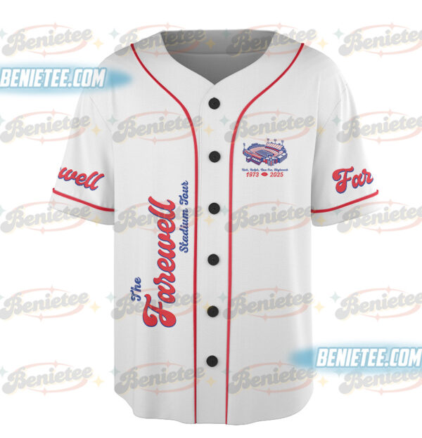 The Farewell Stadium Tour 2025 Season Baseball Jersey