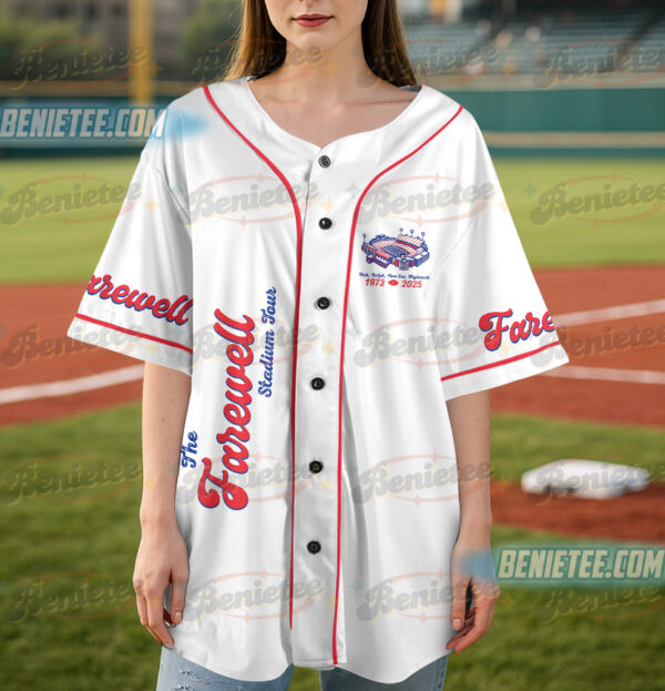 The Farewell Stadium Tour 2025 Season Baseball Jersey