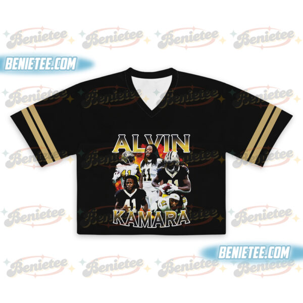 Alvin Kamara Crotop Mesh Football, New Orleans Crotop Mesh Football