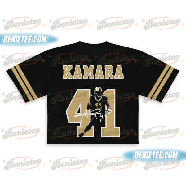 Alvin Kamara Crotop Mesh Football, New Orleans Crotop Mesh Football