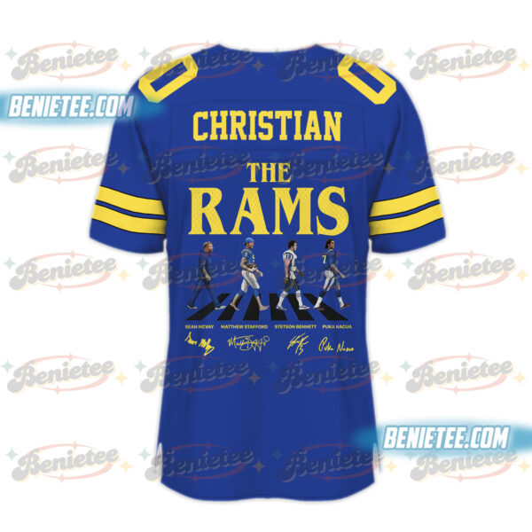 Los Angeles Rams Football Jersey, Football Game Day Football Jersey