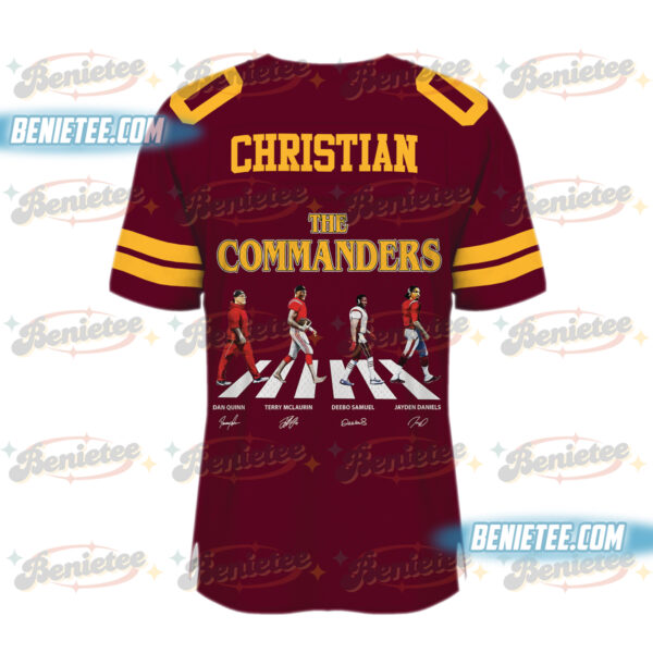 Washington Commanders Football Jersey, Game Day Football Jersey
