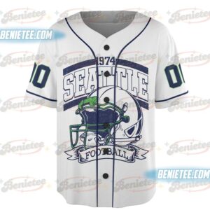 Seattle Seahawks Baseball Jersey, Game Day Baseball Jersey