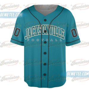 Jacksonville Jaguars Team Baseball Jersey, Game Day Baseball Jersey