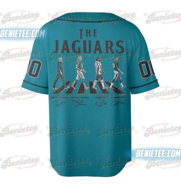 Jacksonville Jaguars Team Baseball Jersey, Game Day Baseball Jersey
