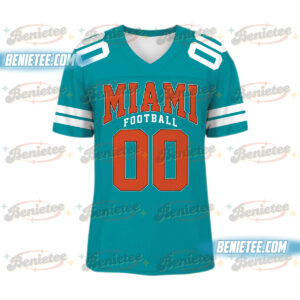 Miami Dolphins Team Football Jersey, Game Day Football Jersey