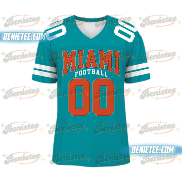 Miami Dolphins Team Football Jersey, Game Day Football Jersey