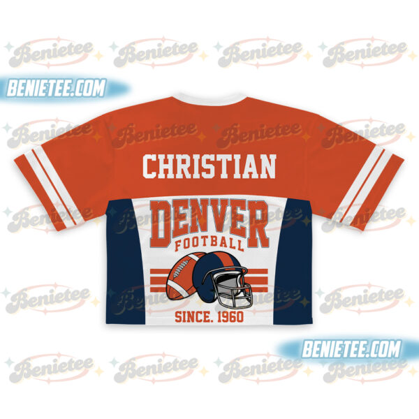 Denver Broncos Crotop Mesh Football, Game Day Crotop Mesh Football