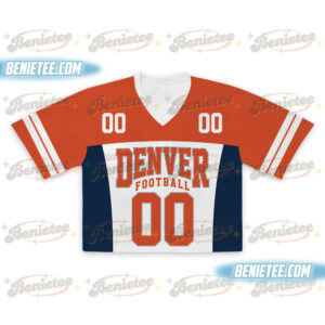 Denver Broncos Crotop Mesh Football, Game Day Crotop Mesh Football