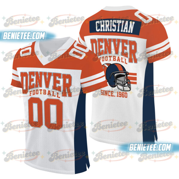 Denver Broncos Football Jersey, Game Day Football Jersey