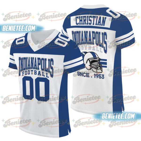 Indianapolis Colt Football Jersey, Game Day Football Jersey