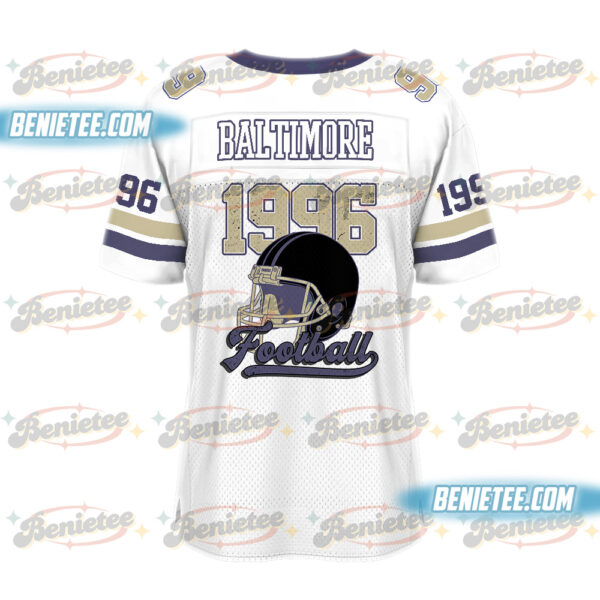 Baltimore Football Jersey, Retro Baltimore Game Day Football Jersey