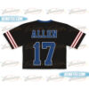 Josh Allen Crotop Mesh Football, Josh Allen Bootleg Game Day Crotop Mesh Football