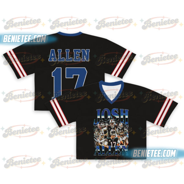 Josh Allen Crotop Mesh Football, Josh Allen Bootleg Game Day Crotop Mesh Football