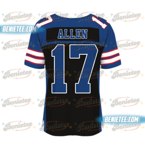 Josh Allen Football Jersey, Josh Allen Bootleg Game Day Football Jersey