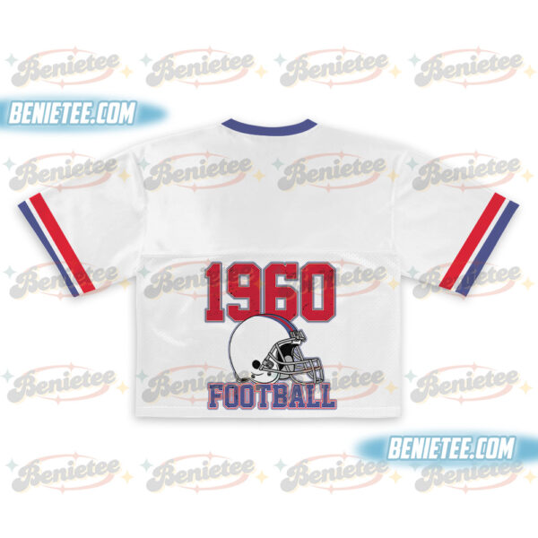 Buffalo Croptop Mesh Football, Retro Game Day Croptop Mesh Football