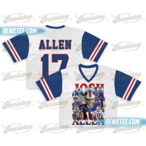 Josh Allen Football Jersey, Game Day Buffalo Footbal Jersey
